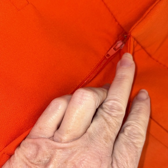 Zara pants straight leg ankle length button/zip closure Size Medium NWT - Picture 6 of 11